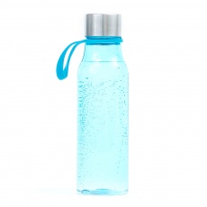 Transparent water bottle Lean, blue