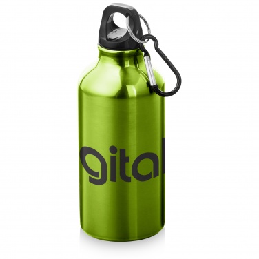 Oregon bottle with carabiner, green