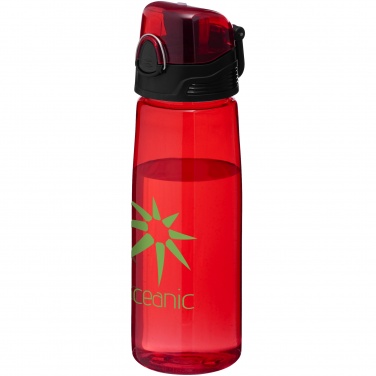 Capri water bottle, red