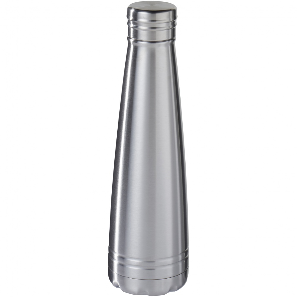 Stainless steel vacuum insulated bottle Duke, gray