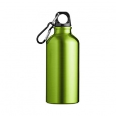 Oregon drinking bottle with carabiner, green