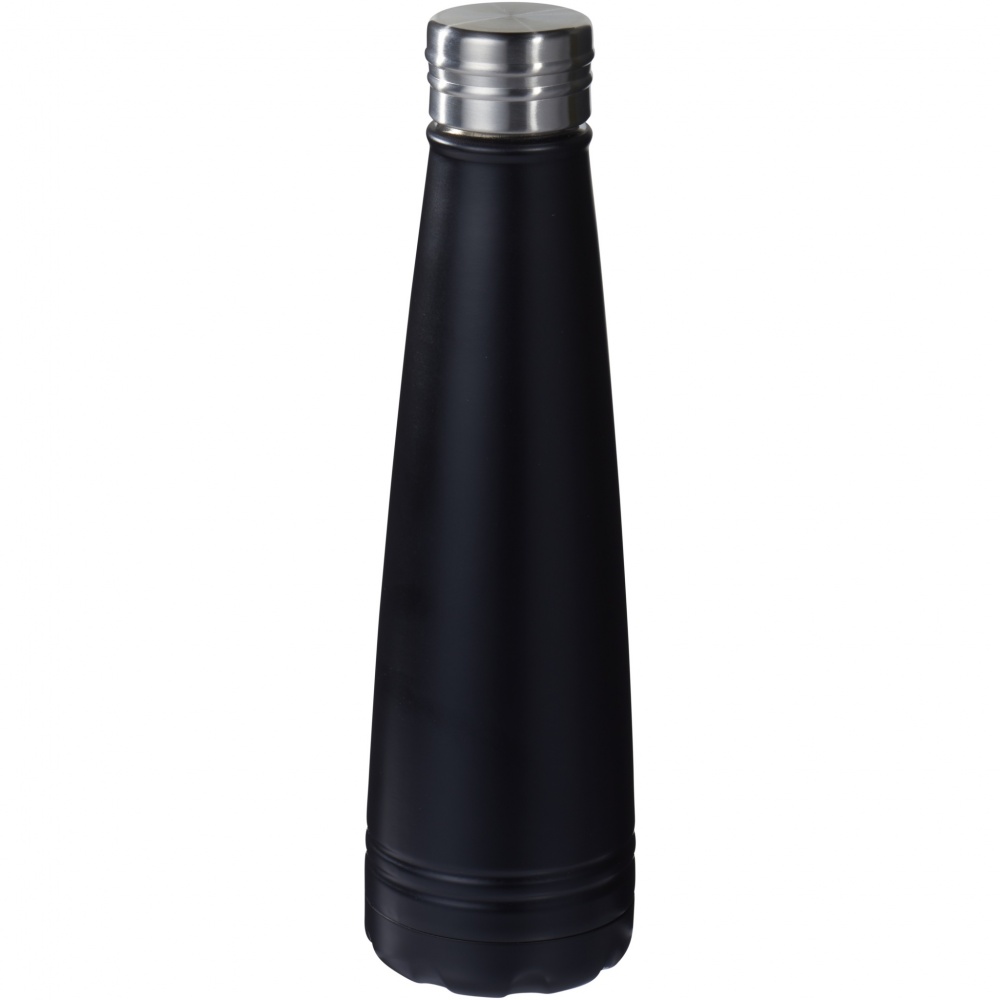 Duke 500 ml copper vacuum insulated water bottle, Solid black – product photo
