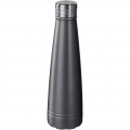 Duke 500 ml copper vacuum insulated water bottle, Grey