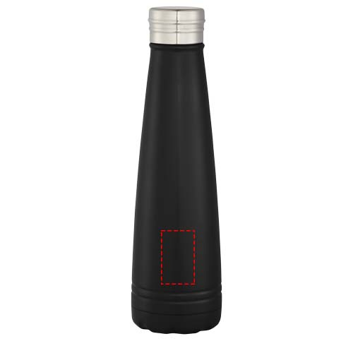 Duke 500 ml copper vacuum insulated water bottle: Logo position – front of the product