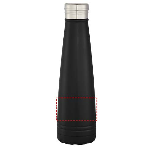 Duke 500 ml copper vacuum insulated water bottle: Logo position – around the product